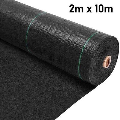 Grass Barrier Landscape Black Pp Fabric Heavy Duty Ground