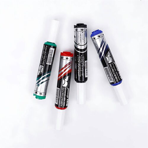 4/16pcs Liquid ink,Push Button-Type Marker Pen Set,For White