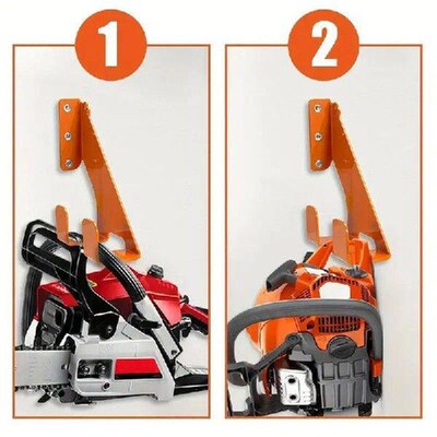 Chainsaw Wall Holder Weedeater Hanger Rack Multifunctional