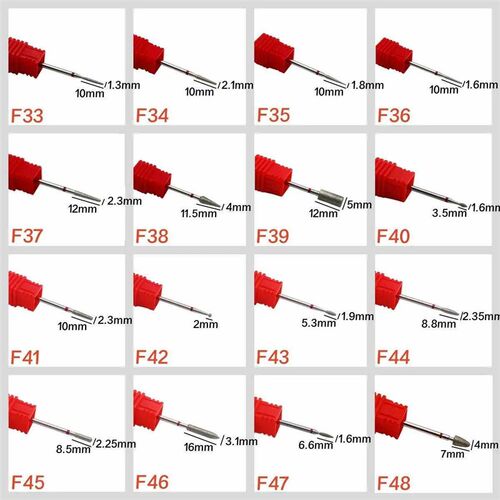 1pcs Diamond Nail Drill Bit Rotery Electric Milling Cutters