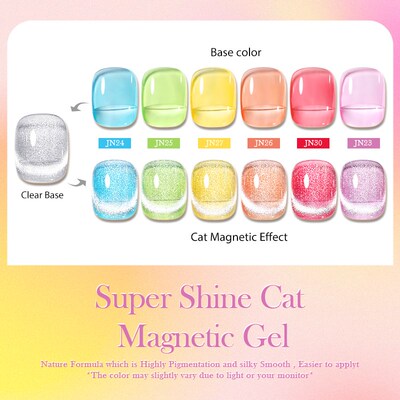 BORN PRETTY 10ML Super Shine Cat Magnetic Gel Nail Polish