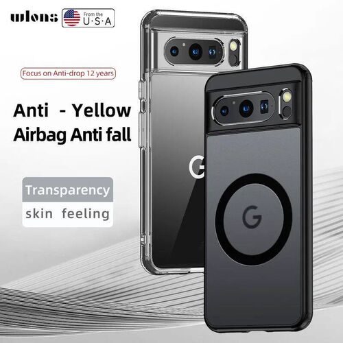 2024 Fashion Magnetic Case For Google Pixel 9 Pro 8 8A 7 Dul
