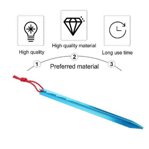 5 Pcs Tent Pegs Supplies Tents Nail Stake Adjustable Stakes