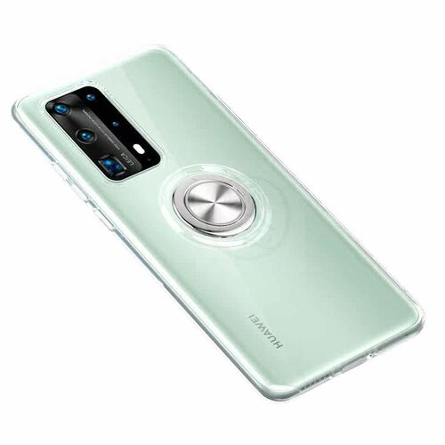 (Silicone protective cover for Huawei mate0 transparent mobi