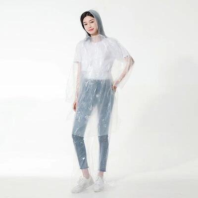 Disposable Rain Pants Thickened Pack Foot Drift Waterproof S