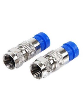 RG6 Connector RF Coaxial Extrusion F Head Adapter
