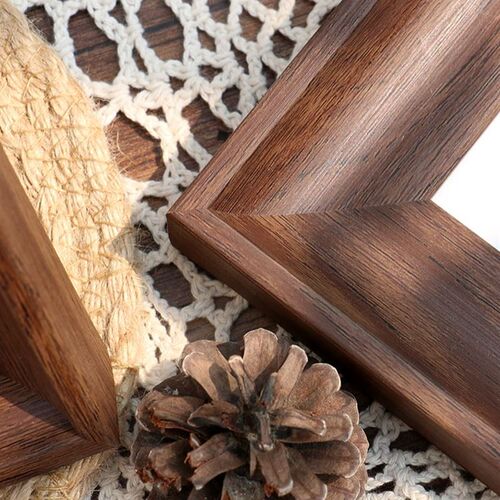 Nordic simple wooden photo frame square picture frames 相框