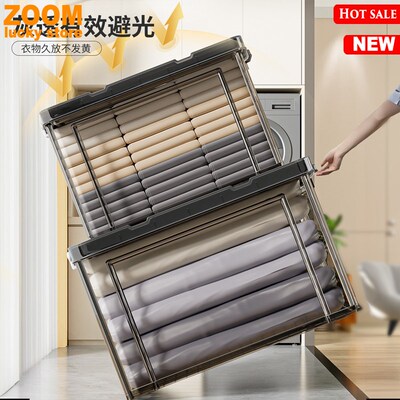 Plastic storage box with Lids Large moving boxes Organizing