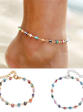 creative anklets vintage boho eye anklet 波西米亚风眼睛脚炼