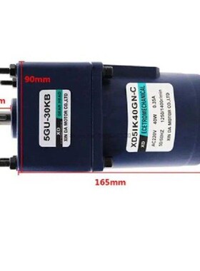 40W AC Motor 220VAC Gear Reduction Motor Small High Torque