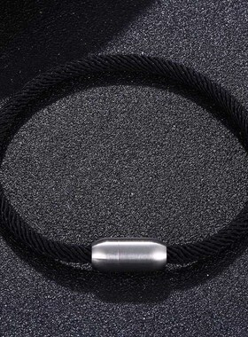 Fashion Milan Thread Rope Bracelet for Women Men Stainless S