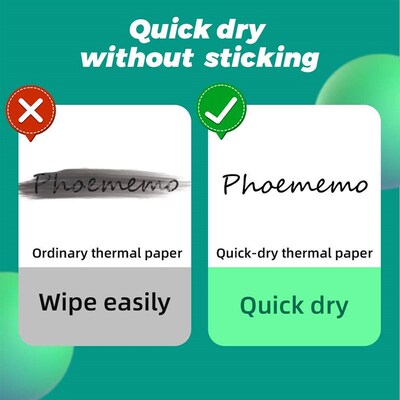 A4 Thermal Printer Paper Letter Paper Quick-dry Continuous P