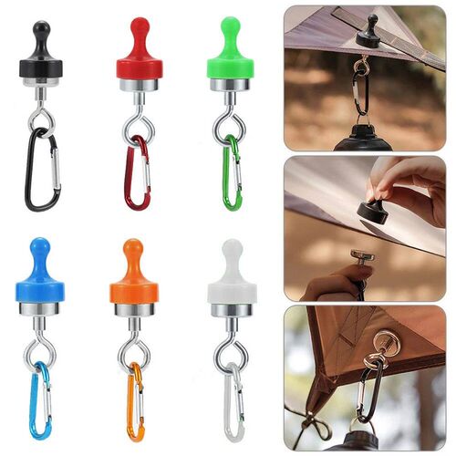 Portable Outdoor Magnetic Hook Camping Lights Hanging Buckle