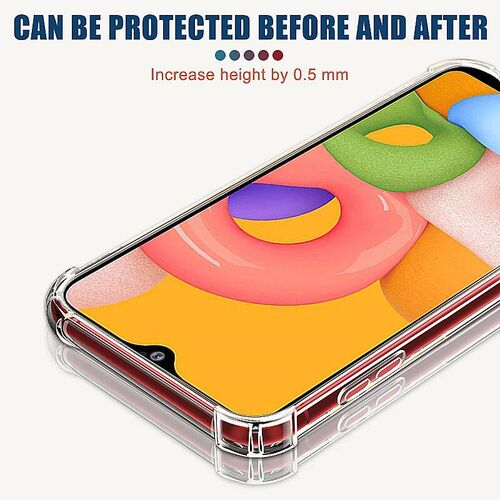 Shokproof Case For  Galaxy A01 A11 A21 A31 A41 A51 A71 Soft