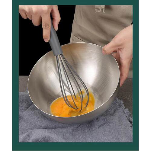 Stainless steel Salad bowl Fruit plate Kitchen Durable bowl