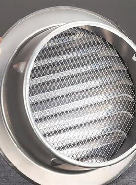 easy installs Steel Ventilation Grille 100mm Circular Vent