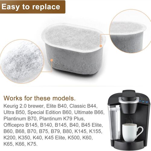 Keurig Compatible Charcoal Water Filters Coffee Makers