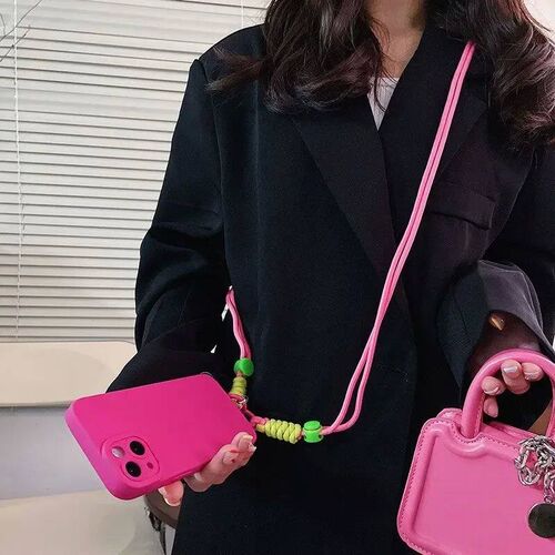Lanyard Cross-body Shoulder Straps Keychain Key Ring Adjusta