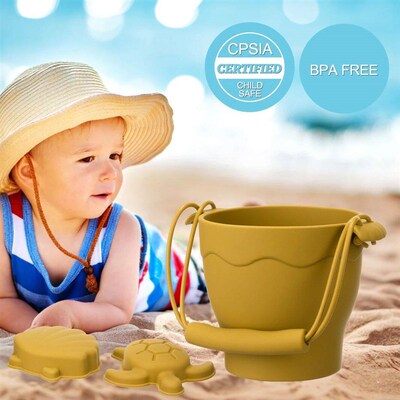 8pcs/Set Beach Toys  Eco-Friendly, BPA-Free, Food-Grade Sili