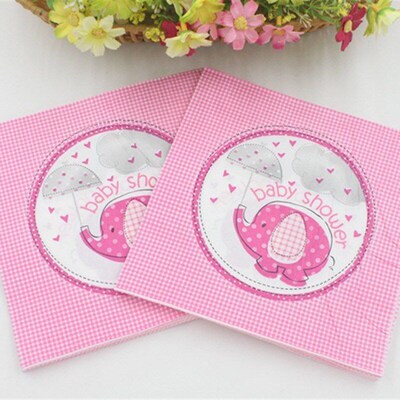 Onetime Napkins for Baby Shower Birthday Party Decorative Na