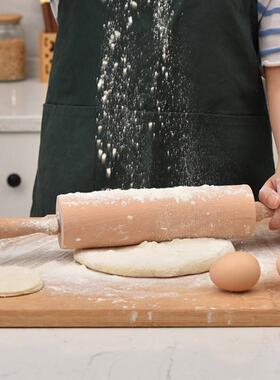 Rolling pin solid wood press stick bar household baking tool