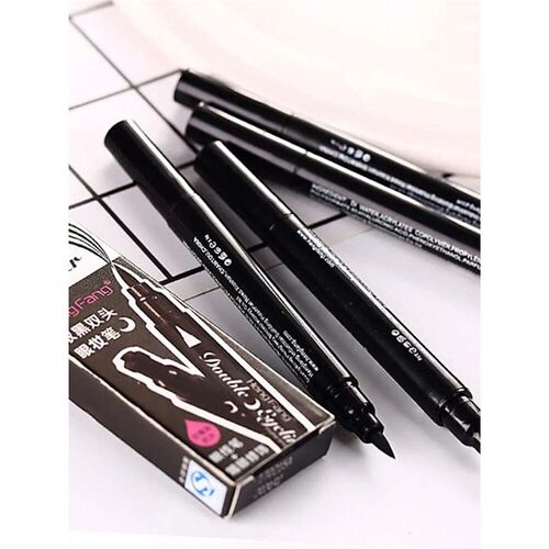 Eyeliner seal Double head waterproof eye makeup Star pen mak