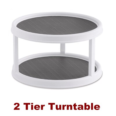 Turntable Spice Organizer Kitchen  Lazy Susan Cabinet
