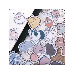 Cute Cartoon Rabbit ers For Journal Deoration, 40ps Expressi