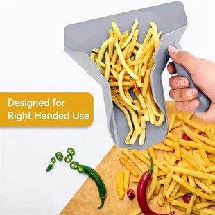 Household Right Handle Food-grade Plastic Potato Chip Servin