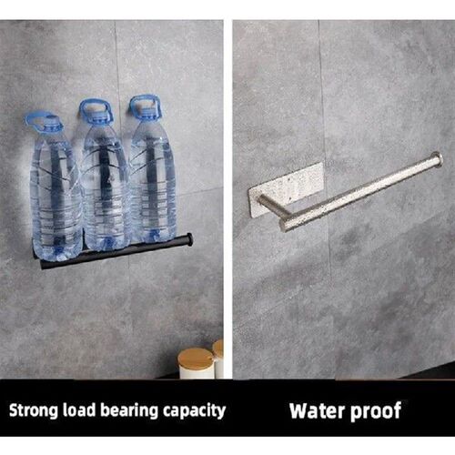Stainless Steel Paper Holder Square/Round Punch Free Wall