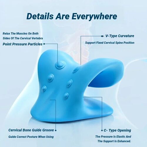 C-Type Neck Shoulder Relaxer Cervical Spine Stretch Muscle R