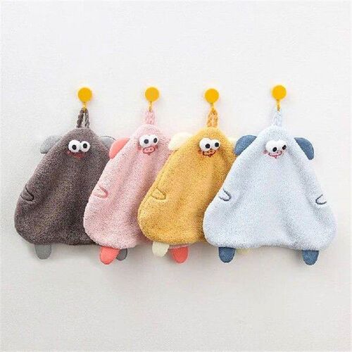 Cute Cartoon Aniaml Bathing Towel Soft Absorbent Hand Towel