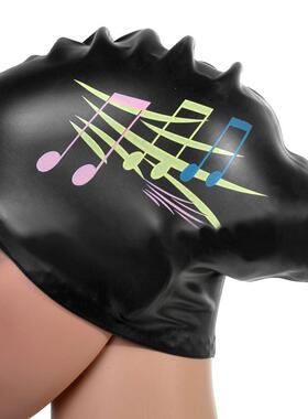 Long hair Swimming Cap for Women Extra Large Rubber Silicone