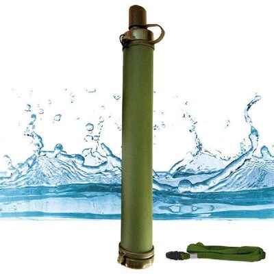 Portable Straw Water Filter Water Filtration Straw Compact