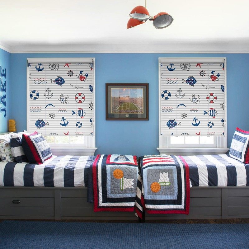 德国慕安娜儿童房印花百叶窗帘升降卷帘遮光卧室环保男孩房免打孔,居家布艺,百叶帘/折帘/罗马帘,淘宝优惠券,粉丝福利购,淘宝优惠卷