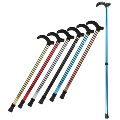 Adjustable Walking  2 Section Stable Anti-Skid Crutch Old Ma