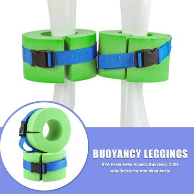 2pcs Swimming Weights Aquatic Cuffs Water Aerobics Float Rin
