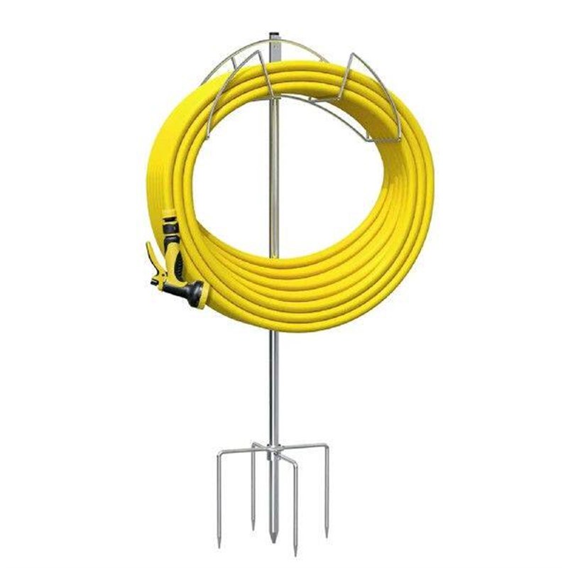 Garden Hose Holder Stainless Steel Metal Detachable Heavy图片