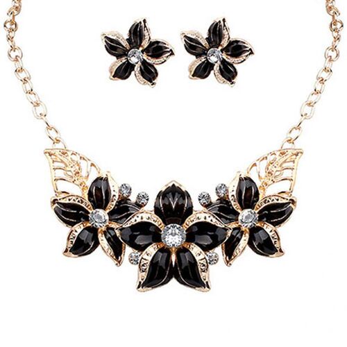 2023 New Arrival Fashion Women Rhinestone Flower Statement P