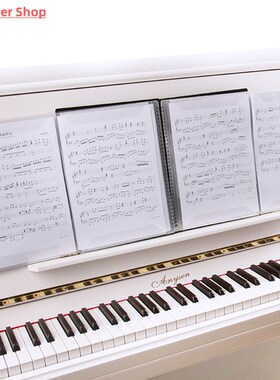 A4 Size Music Score Paper Sheet Note Folder 20 Pages File Mu