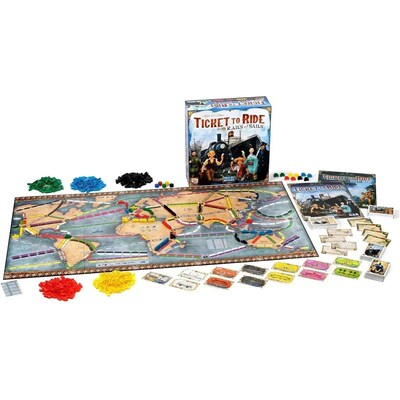 Ticket to Ride Rails & Sails Board Game English Family Multi