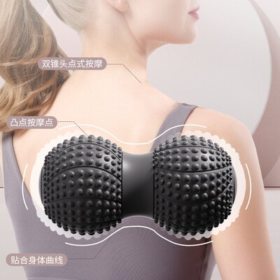 Durable PVC Spiky Massage Ball Trigger Point Sport Fitness H