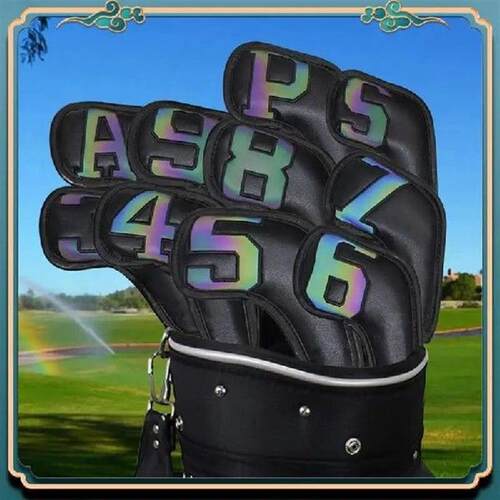 Latest 10PCS Golf Iron Club Head Covers Golf Club Covers