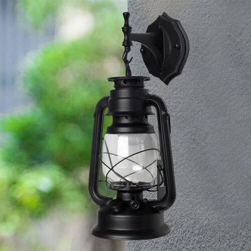 Black Antique Vintage Exterior Wall Light Outdoor Wall Mount
