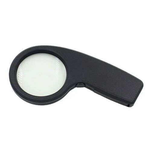 4X Loupe Magnifying Glass with Led Light Pocket Magnifier Po