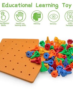 Children Stacking Blocks Montessori Toys Early Education Lar