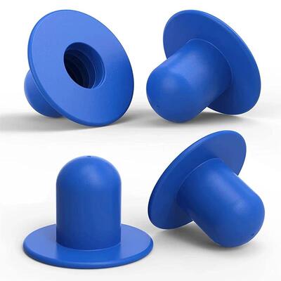 4pcs Blue Or Black Plastic Swimming Pool Wall Plugs Swimming