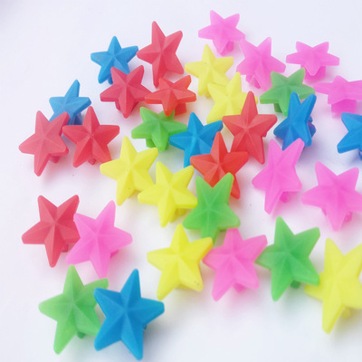36PCS Bicycle Wheel Spoke Plastic Beads Multi Color Childre