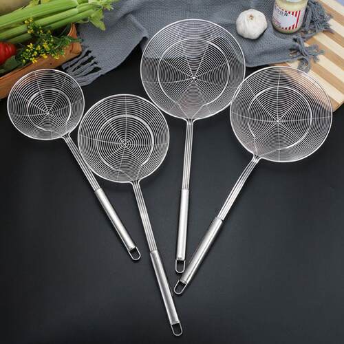 Spider Strainer Stainless Steel Skimmer Ladle Food Frying Sp