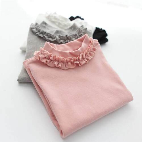 Girls clothing spring nd utumn bottoming shirts childrens